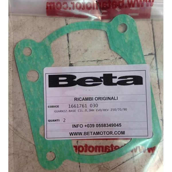 Guarnizione Base Cilindro BETA REV3 (1mm)